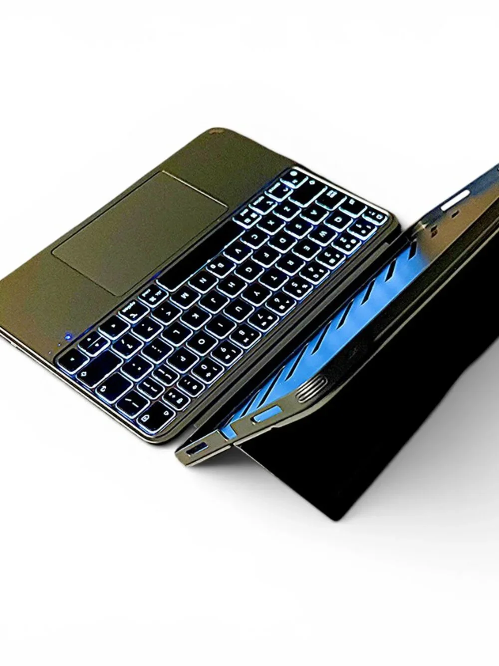 ESR iPad Air 11 Keyboard Case M4 M3 M2 Air 5 4 Magnetic Trackpad Gray